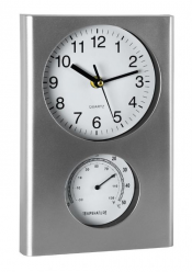 Reloj de pared con termmetro.
reloj de pared, reloj sobremesa, reloj despertador, reloj multifuncion, estaciones barometricas, rel
4 